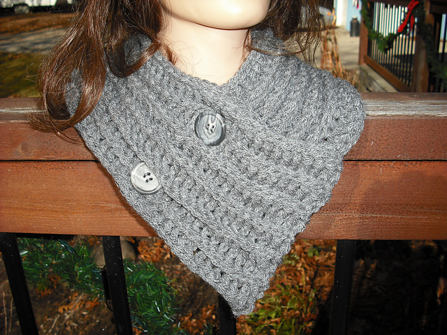 Ribbed Neckwarmer