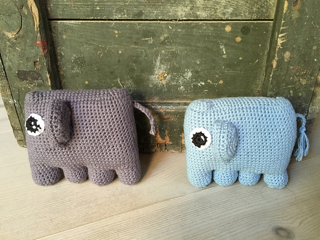 Elmo the Elephant Rattle