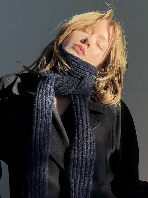 Brioche Scarf Chunky