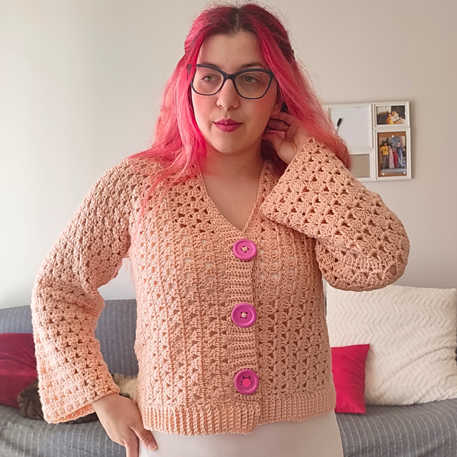 Rose Cardi
