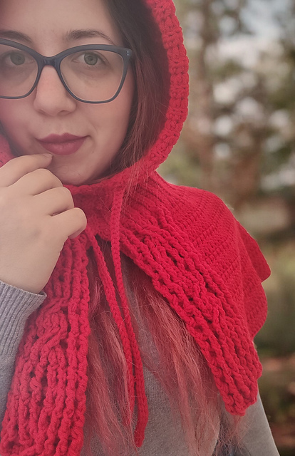Crochet Hood Cape