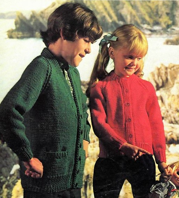 Play knits: Lumber & Cardigan