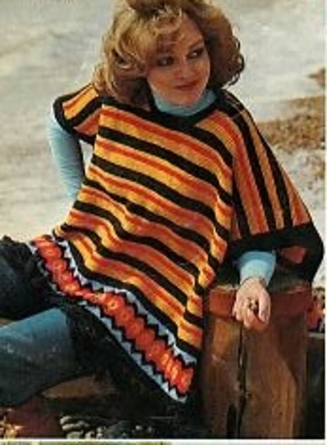 Flair for fashion: poncho