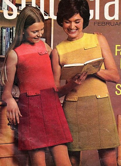 Dresses to match: Mother & daughter