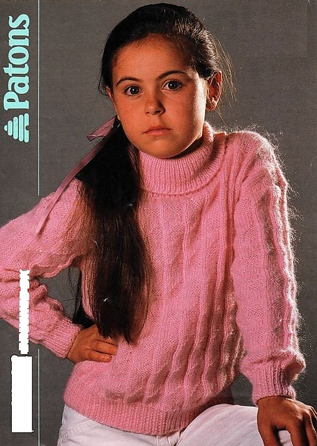 Polo neck sweater