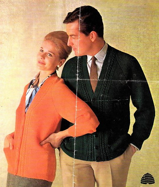 Pleasant panel cardigan