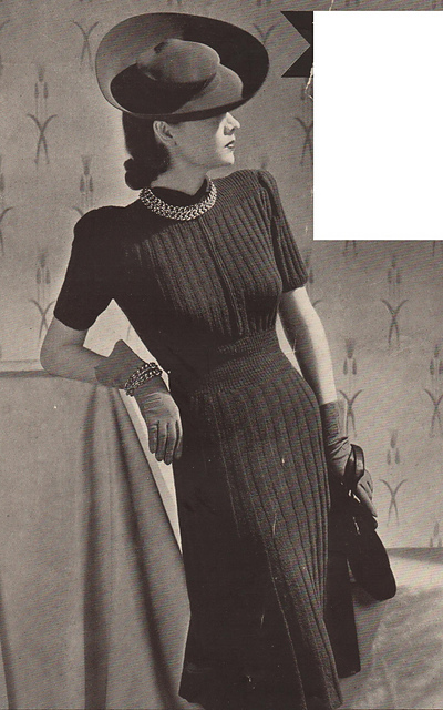 Ribbed frock
