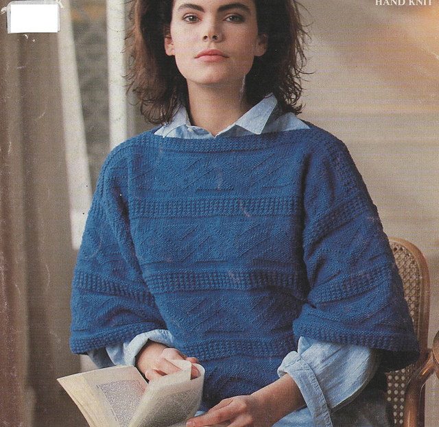Boat neck sweater