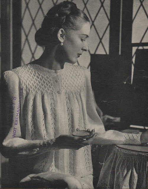 Bed jacket