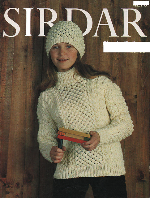 Aran Sweater & cap