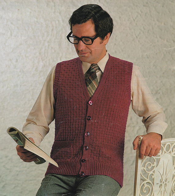 Sleeveless cardigan