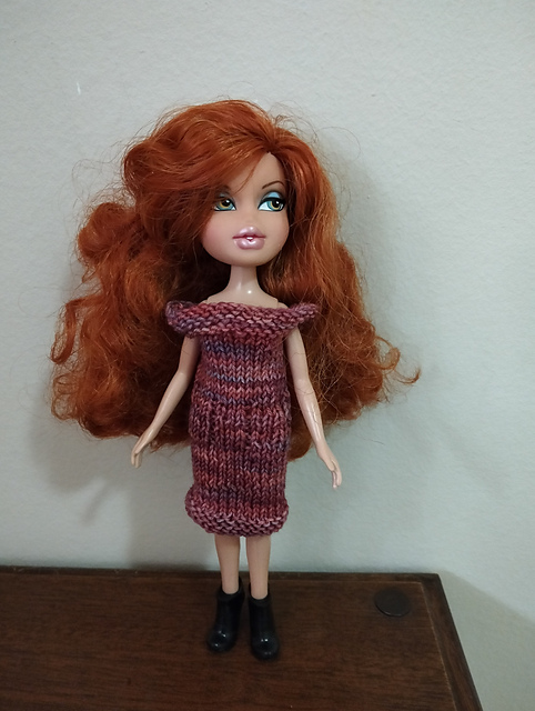 Bratz #080 Dress in glitter