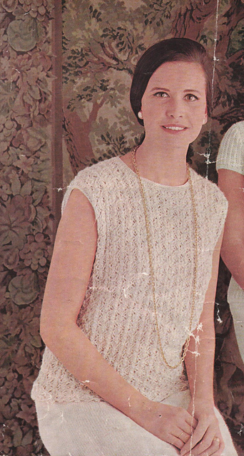 Summer Suit: sleeveless sweater