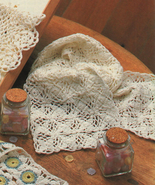 Shawl C: squares