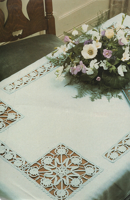 Cloth with insertions