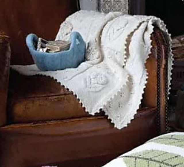 Flowers square bedcover