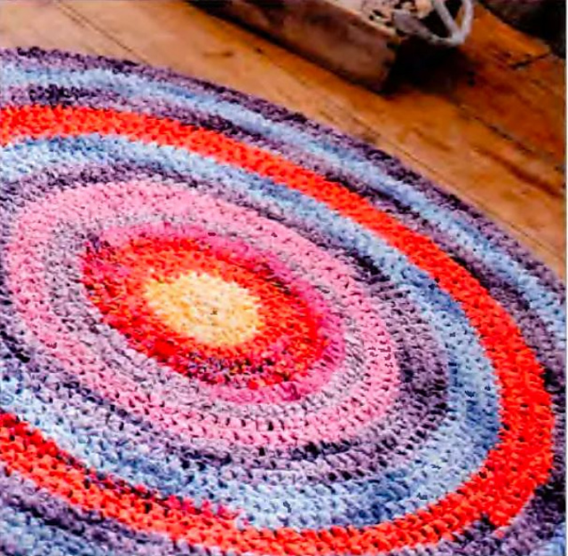 Ravelry: Concentric rag rug pattern by hachette
