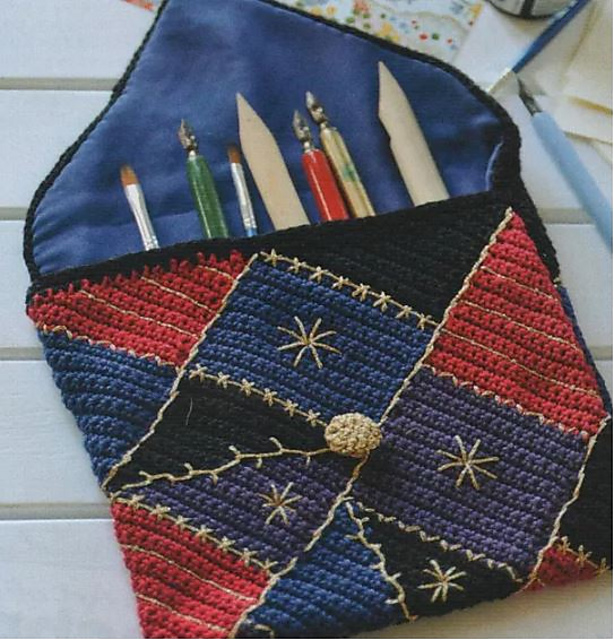 Ravelry: Patchwork purse pattern by hachette