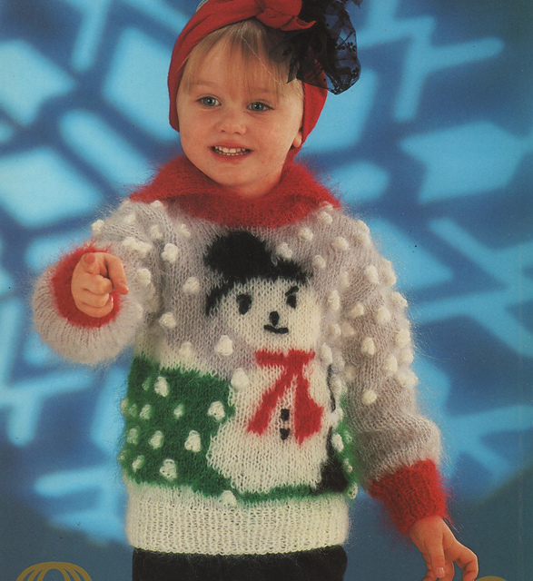 Sweater: snowman