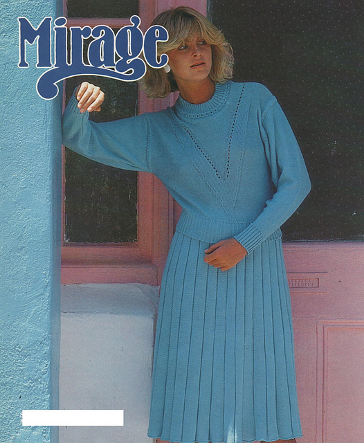 Top and skirt