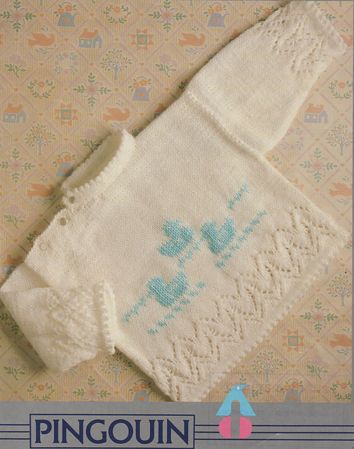 Baby pullover with ducks