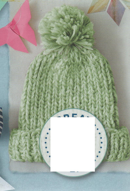 Snuggly beanie hat