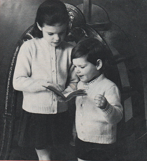 Child's cardigan version 1