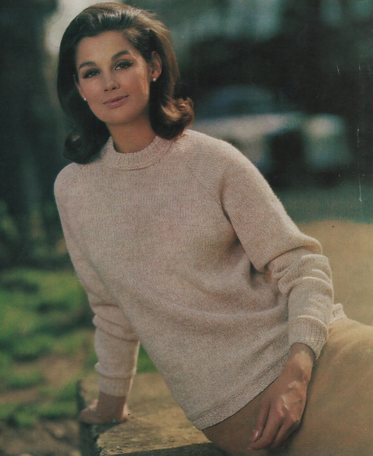 Raglan sweater