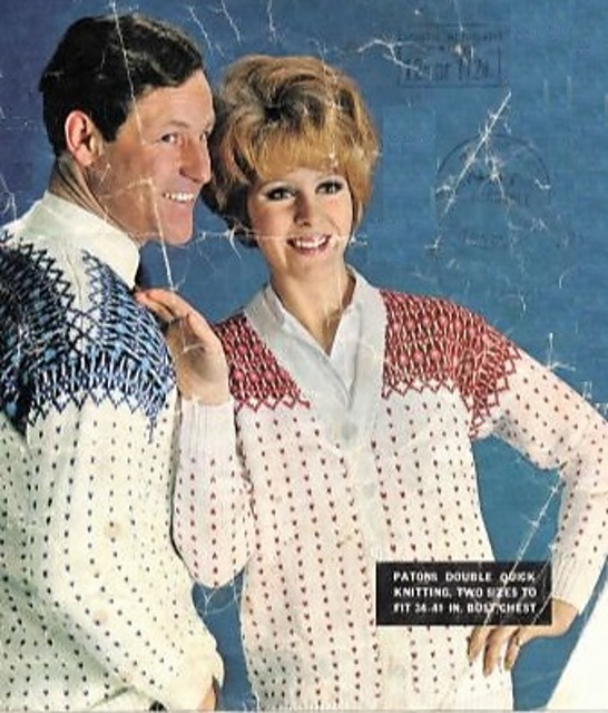 Norwegian cardigan for him or her