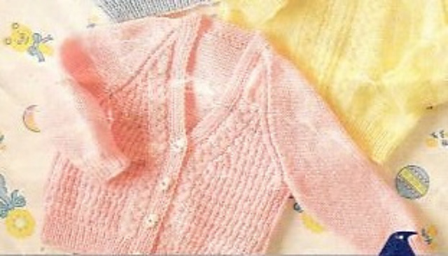Baby's cardigan