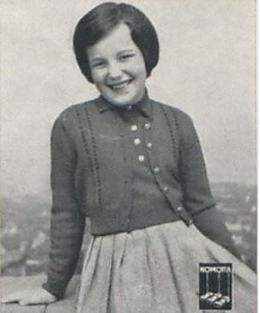 Girl's cardigan
