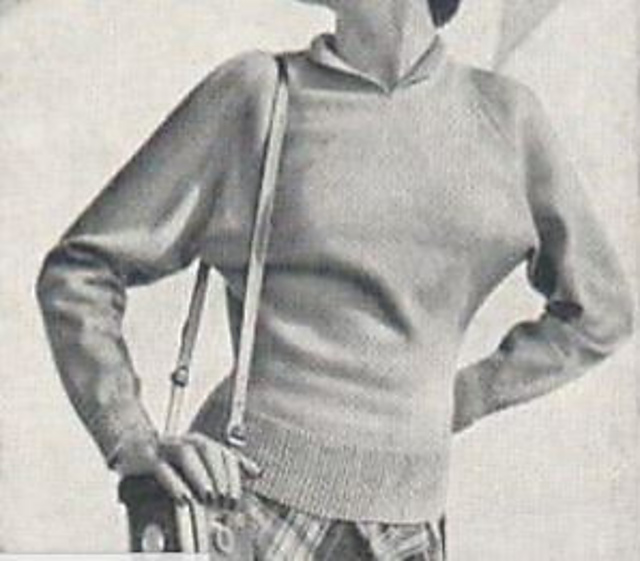 Raglan pullover