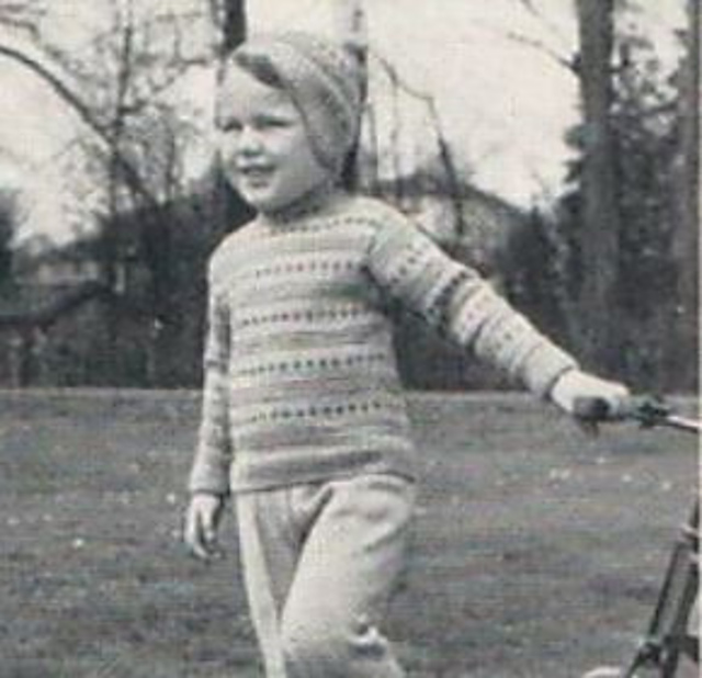 Fair isle pullover