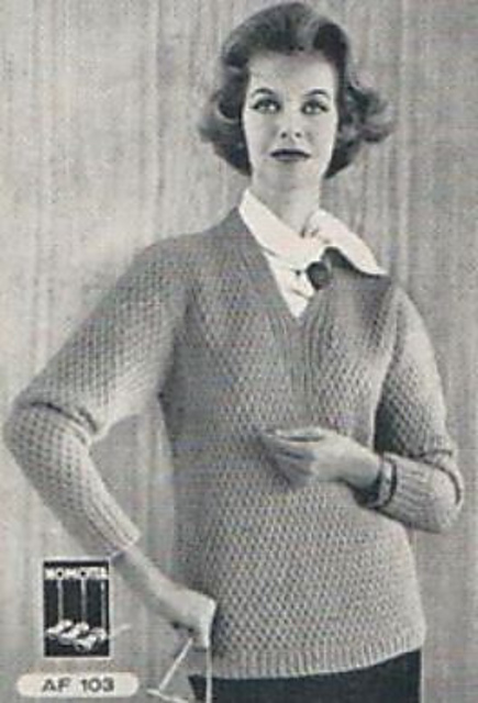 Her pullover