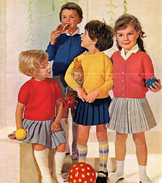 Girl's Jumper and Cardigan