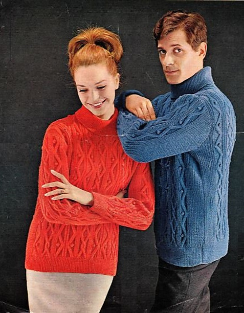 His Hers Aran sweaters
