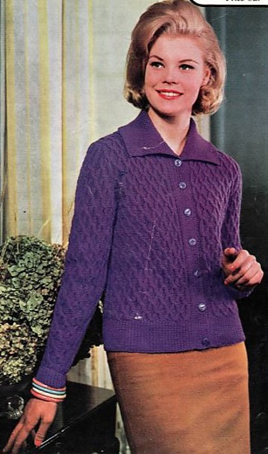 Lattice pattern jacket 597