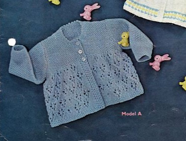 Matinee coat: Model A 209