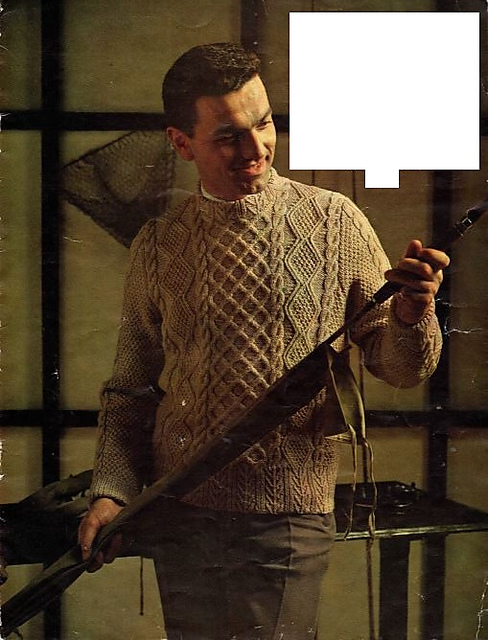 Man's Aran Sweater