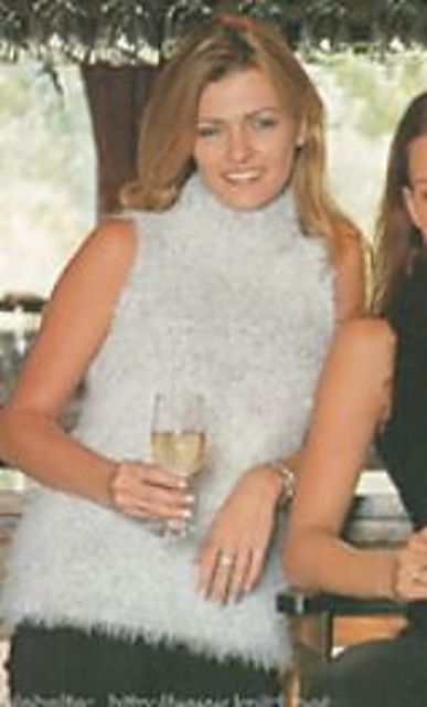 Polo neck top