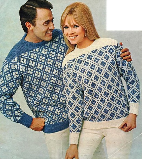 His and Her Fairisle sweaters