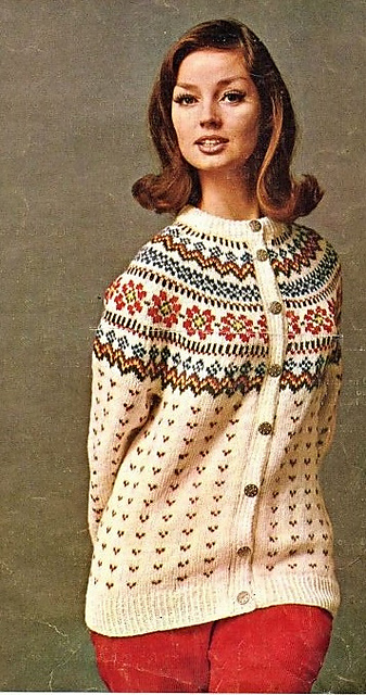 Lady's Fairisle Cardigan