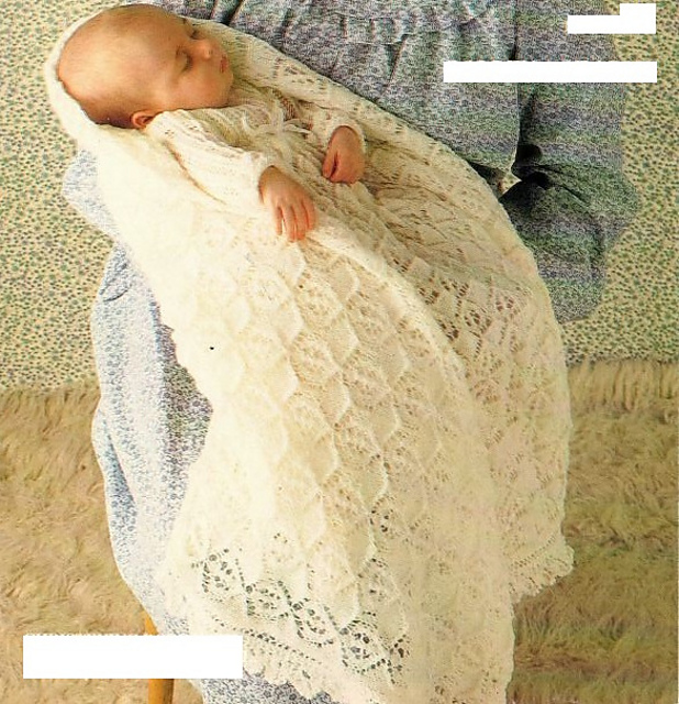 Christening robe & shawl