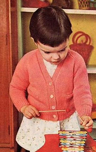 Girl's cardigan