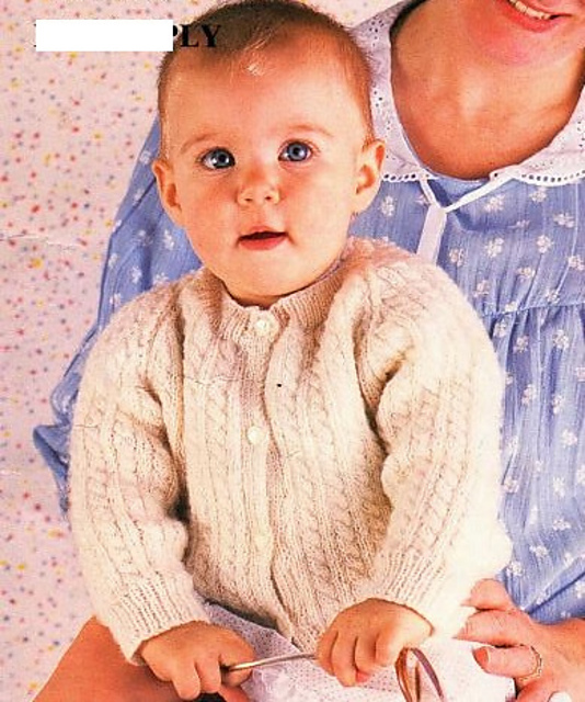 Raglan sweater and cardigan
