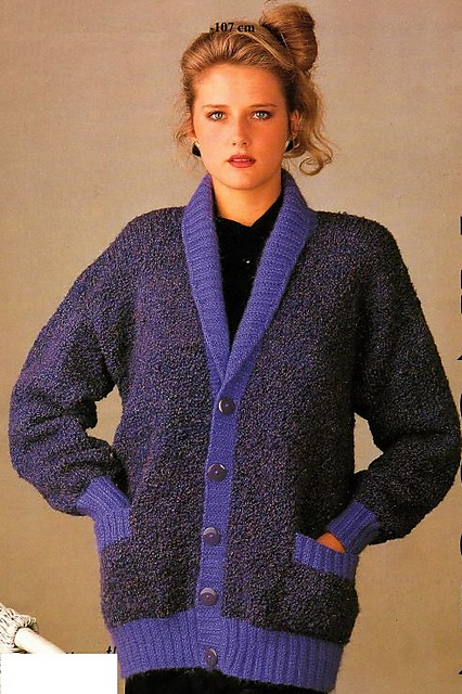 Cardigan with Shawl Collar