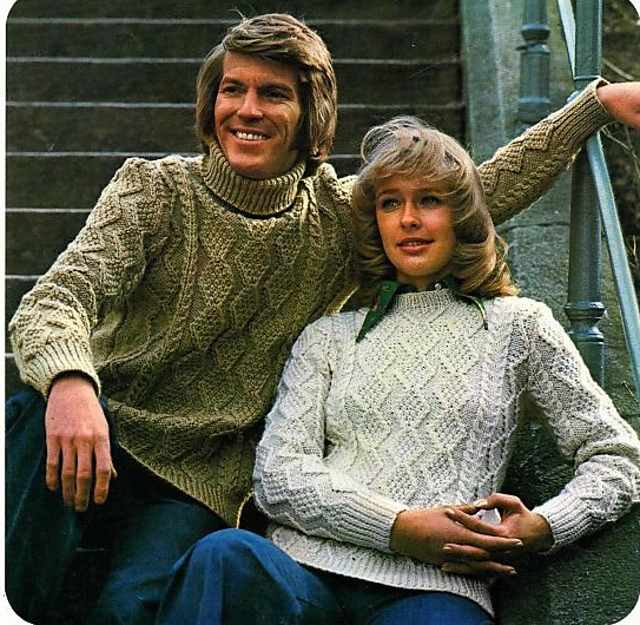 Aran Effect Sweaters