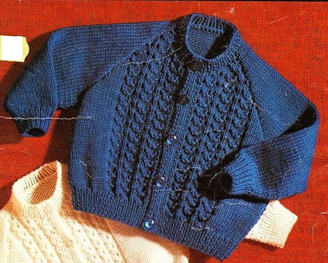 Blue Cardigan