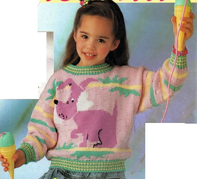 Child's Jumper with dog