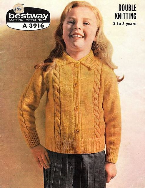 Cabled Button Up